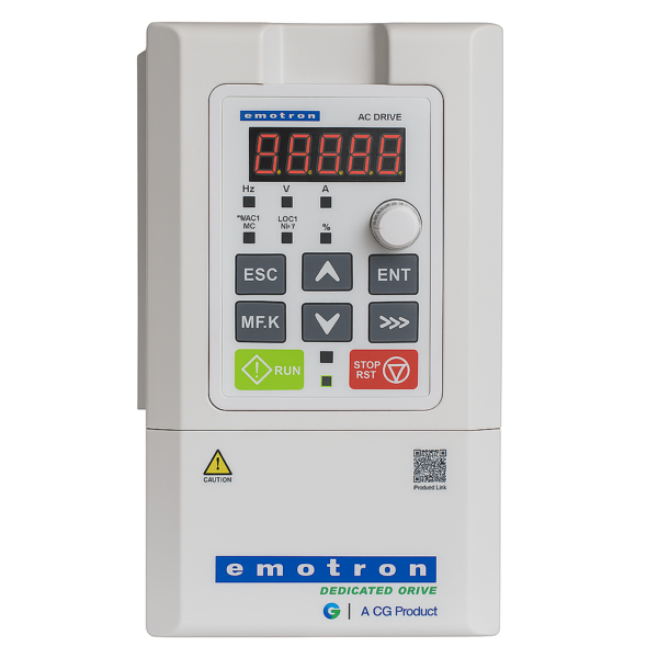 Crompton Greaves Emotron 1 Phase, 3Hp Solar VFD (AC&DC)